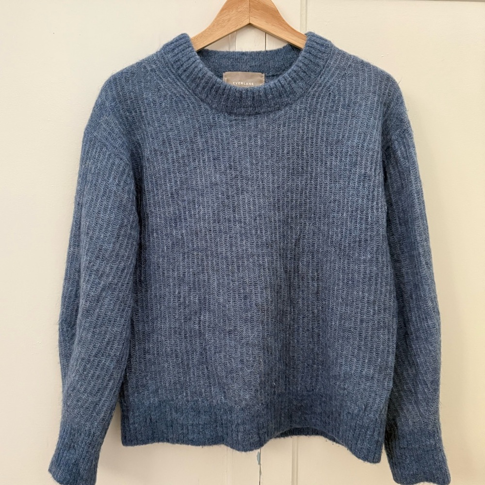 Everlane Alpaca Wool Crew Sweater S